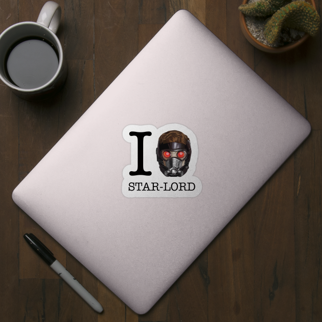 I Love Star Lord Guardians of the Galaxy by Rebus28